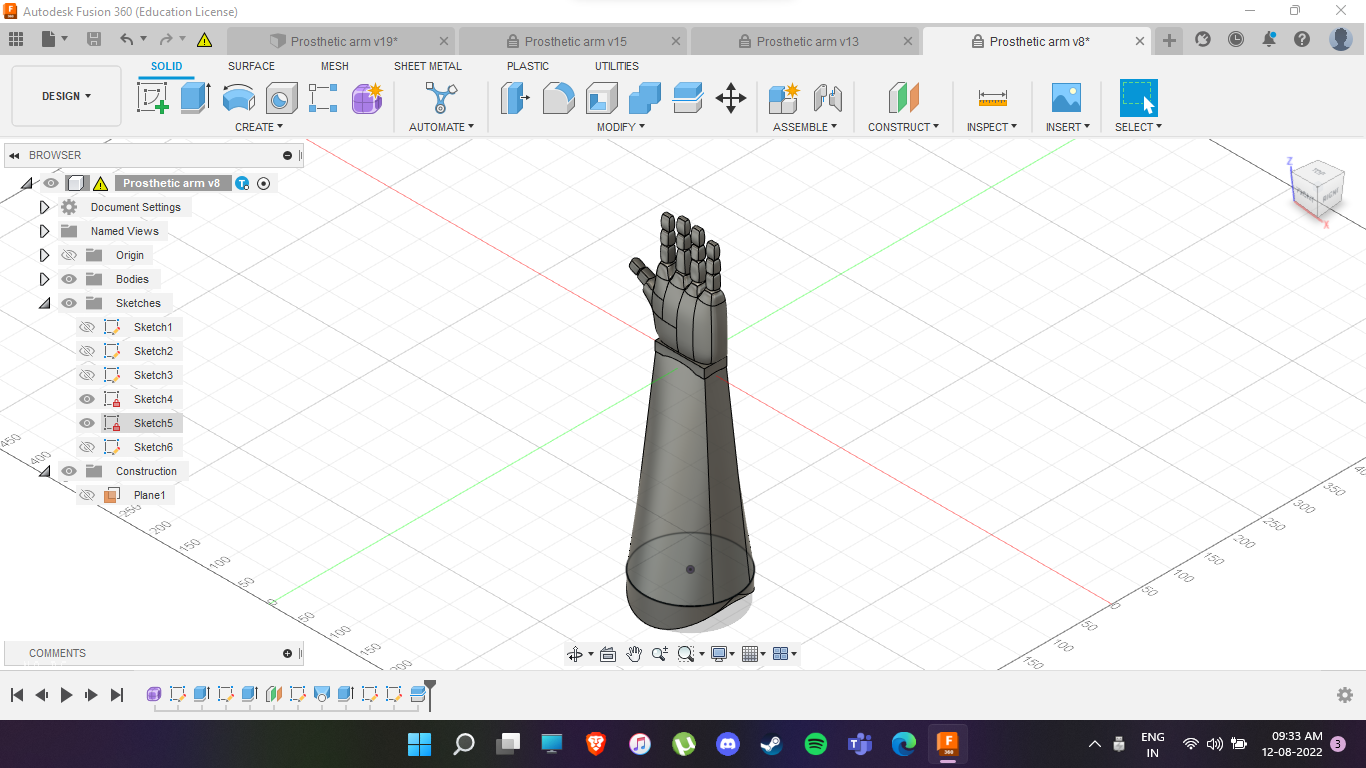 Initial Arm Model