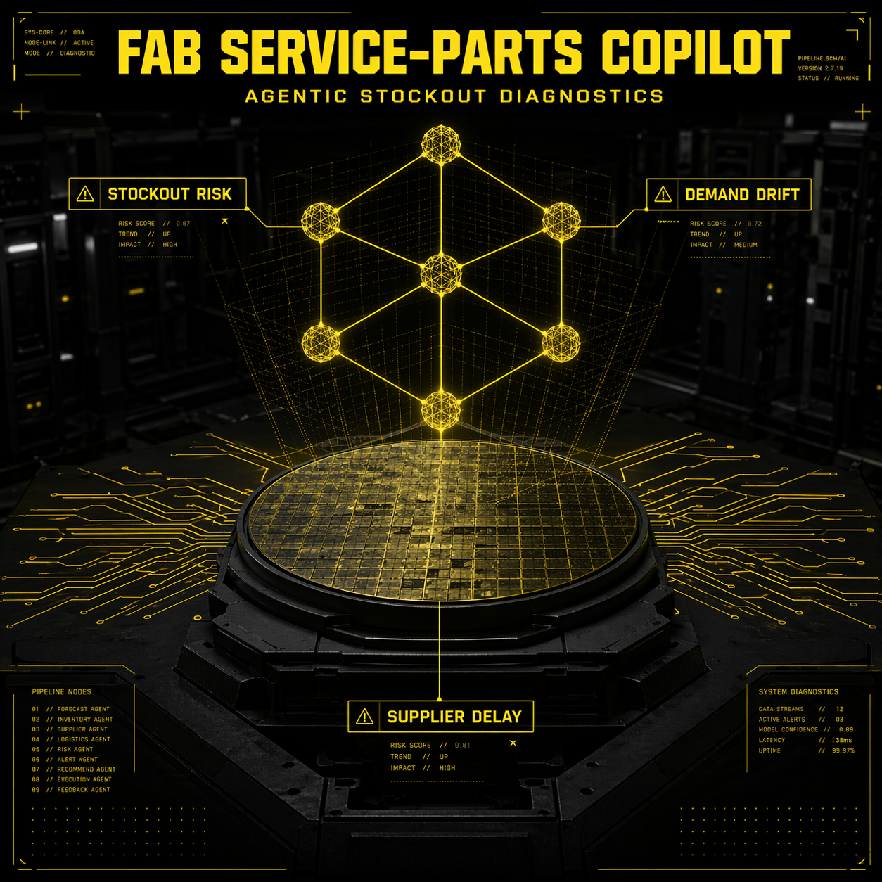 FabOps Copilot: Agentic AI for Semiconductor Fabs